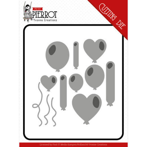 Yvonne Creations YCD10199 - Mal - Yvonne Creations - Petit Pierrot - Balloons