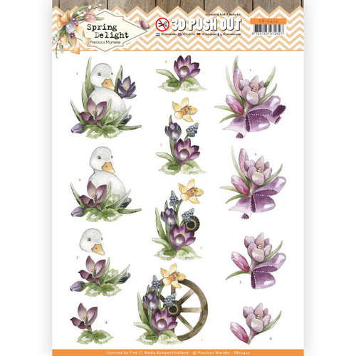 Precious Marieke SB10422 - Uitdrukvel - Precious Marieke - Spring Delight - Purple Crocus