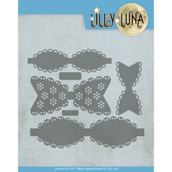 LL10007 - Snijmal - Lilly Luna - Romantische strikken
