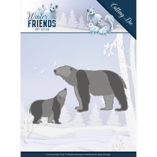 Amy Design ADD10195 - Mal - Amy Design - Winter Friends - Polar Bears