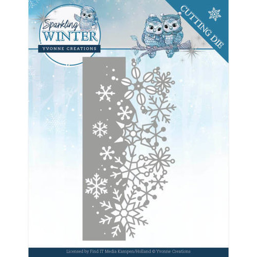 Yvonne Creations YCD10189 - Mal - Yvonne Creations - Sparkling Winter - Sparkling Border