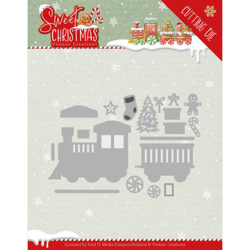 Yvonne Creations YCD10181 - Mal - Yvonne Creations - Sweet Christmas - Sweet Christmas Train