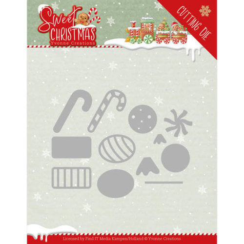 Yvonne Creations YCD10183 - Mal - Yvonne Creations - Sweet Christmas - Sweet Christmas Candy
