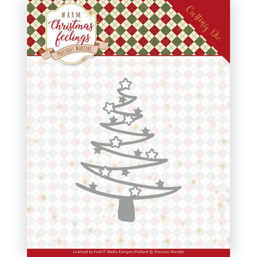 Precious Marieke PM10164 - Mal - Precious Marieke - Warm Christmas Feelings - Star Tree