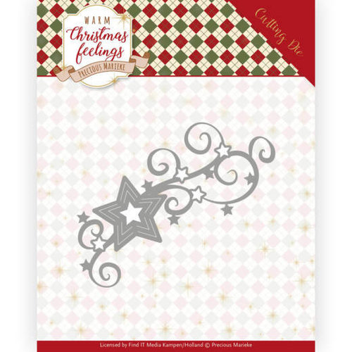 Precious Marieke PM10162 - Mal - Precious Marieke - Warm Christmas Feelings - Christmas Swirls