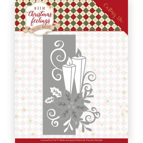 Precious Marieke PM10159 - Mal - Precious Marieke - Warm Christmas Feelings - Candle Edge