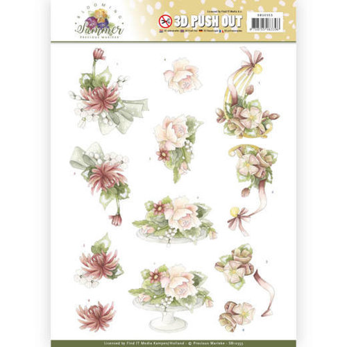 Precious Marieke SB10353 - Uitdrukvel - Precious Marieke - Blooming Summer - Sweet Summer Flowers