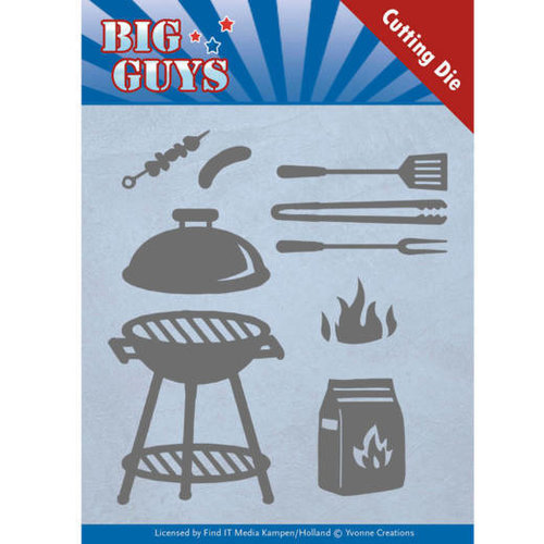 Yvonne Creations YCD10171 - Mal - Yvonne Creations - Big Guys - BBQ time