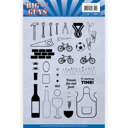 Yvonne Creations YCCS10050 - Stempel - Yvonne Creations - Big Guys