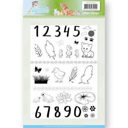 Jeanines Art JACS10024 - Stempel - Jeanines Art- Young Animals