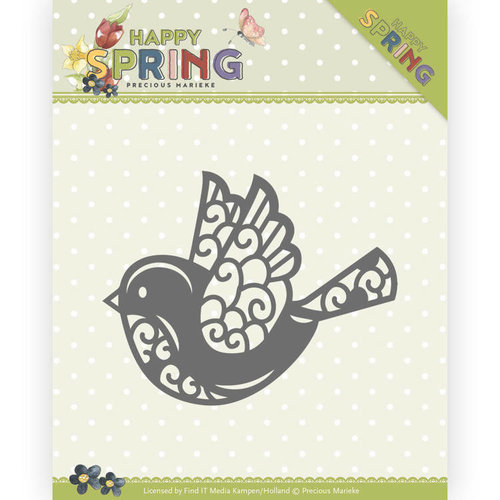 Precious Marieke PM10151 - Mal - Precious Marieke - Happy Spring - Happy Bird - HZ Die