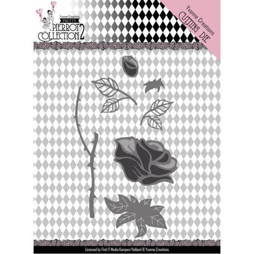 Yvonne Creations YCD10163 - Mal - Yvonne Creations- Pretty Pierrot 2 - Rose