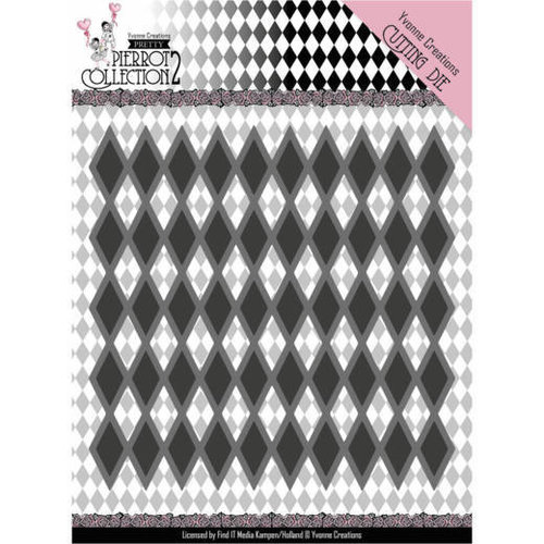 Yvonne Creations YCD10161 - Mal - Yvonne Creations- Pretty Pierrot 2 - Diamond Pattern