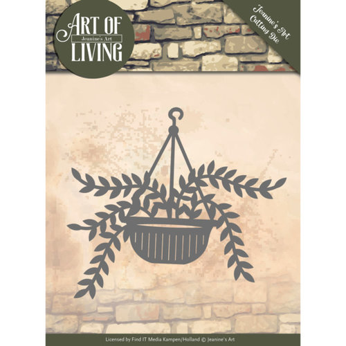 Jeanines Art JAD10056 - Mal - Jeanines Art- Art of Living - Hanging Plant