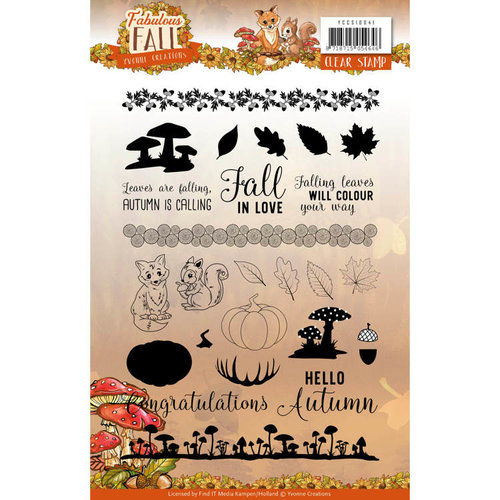 Yvonne Creations YCCS10041 - Stempel - Yvonne Creations - Fabulous Fall -