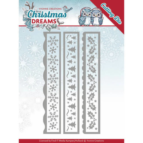 Yvonne Creations YCD10141 - Mal - Yvonne Creations - Christmas Dreams - Christmas Borders