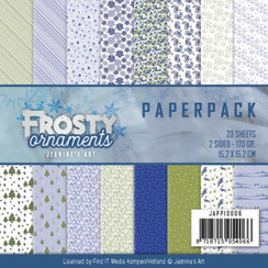 JAPP10006 - Papierpak - Jeanines Art- Frosty Ornaments