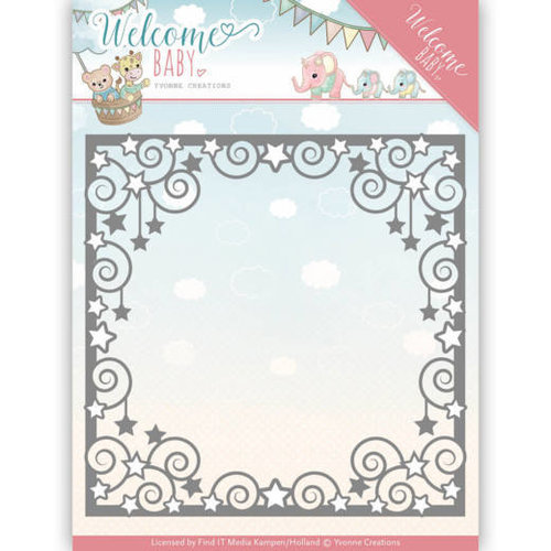Yvonne Creations YCD10135 - Mal - Yvonne Creations - Welcome Baby - Star Frame