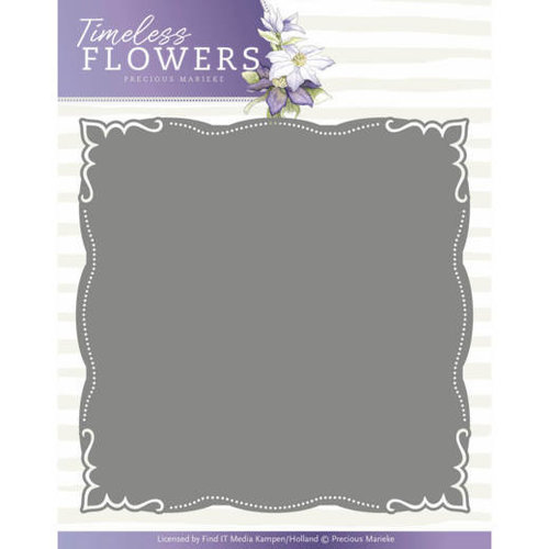 Precious Marieke PM10124 - Mal - Precious Marieke - Timeless Flowers - Frame Layered Dies