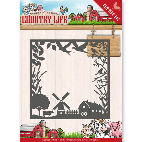 Yvonne Creations YCD10123 - Mal - Yvonne Creations - Country Life Country Life Frame