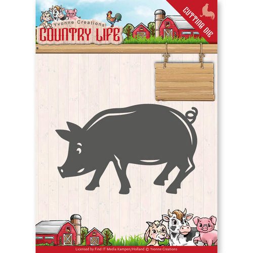 Yvonne Creations YCD10130 - Mal - Yvonne Creations - Country Life Pig