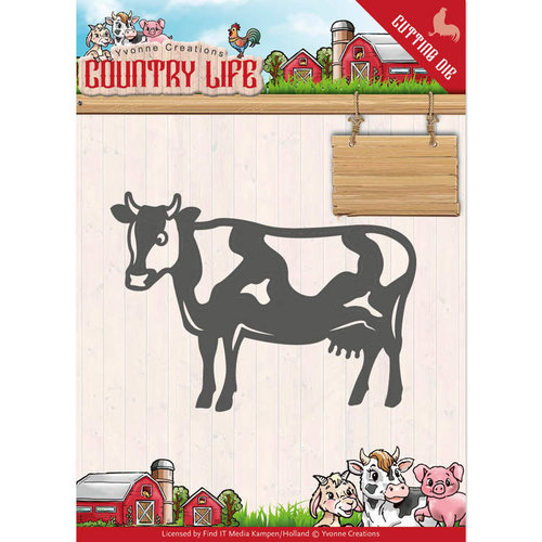 Yvonne Creations YCD10128 - Mal - Yvonne Creations - Country Life Cow