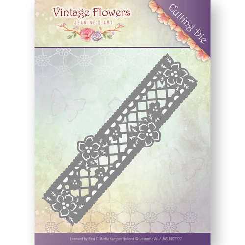 Jeanines Art JAD10033 - Mal - Jeanines Art- Vintage Flowers - Floral Border