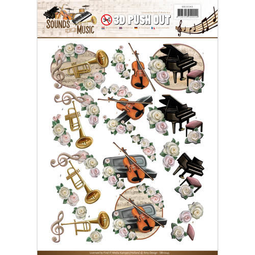 Amy Design SB10243 - Uitdrukvel - Amy Design -  Sounds of Music - Classic