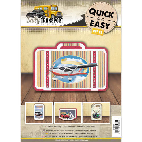 Amy Design QAE10013 - Quick and Easy 13- Amy Design - Daily Transport