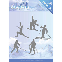 JAD10030 - Mal - Jeanines Art- Wintersports - Winter Sporting