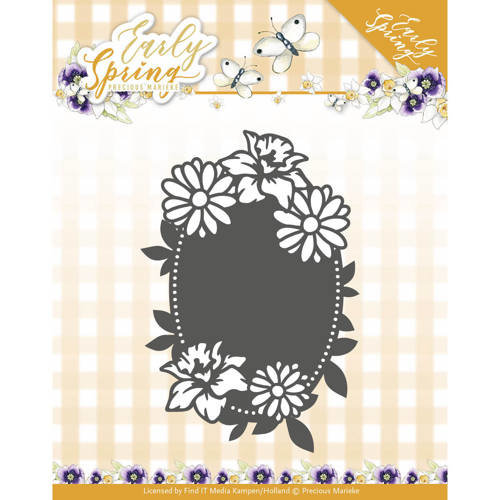 Precious Marieke PM10114 - Mal - Precious Marieke - Early Spring - Spring Flowers Oval label