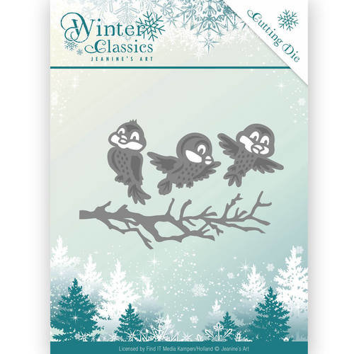 Jeanines Art JAD10027 - Mal - Jeanines Art- Winter Classics - Winter birds