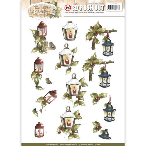 Precious Marieke SB10185 - Uitdrukvel - Precious Marieke - The Nature of Christmas - Christmas Lantern