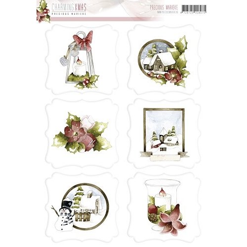 Precious Marieke SB10050 - Topper - Precious Marieke - Charming Xmas