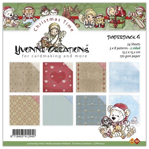 Yvonne Creations CDPP10002 - Yvonne Creations - Paperpack 4