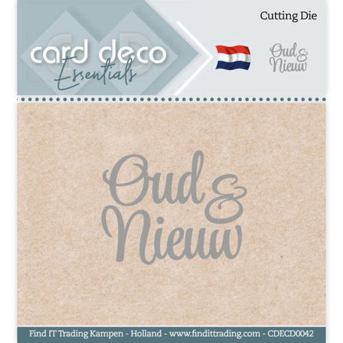 Card Deco CDECD0042 - Card Deco Essentials - Cutting Dies - Oud & Nieuw