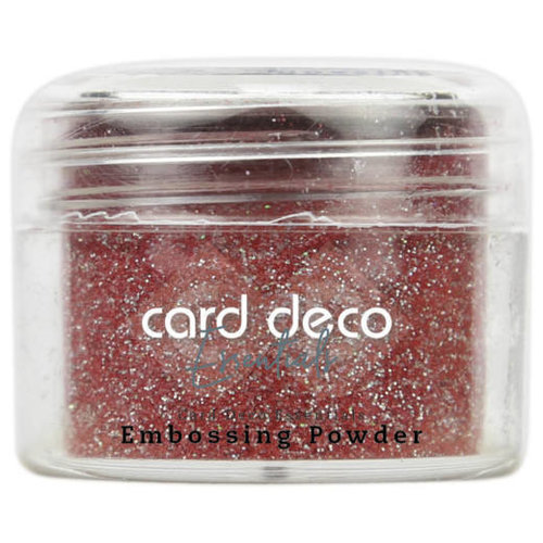Card Deco CDEEP007 - Card Deco Essentials - Embossing Powder Glitter Red 30 Gr