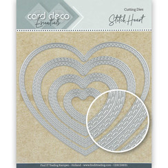 CDECD0031 - Card Deco Essentials Cutting Dies Stitch Heart