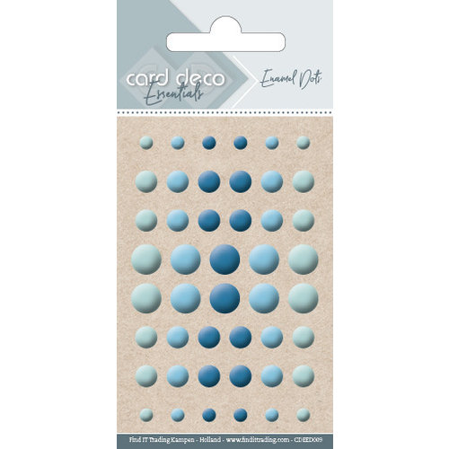 Card Deco CDEED009 - Card Deco Essentials - Enamel Dots Blue