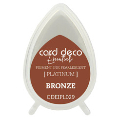 CDEIPL029 - Card Deco Essentials Fast-Drying Pigment Ink Pearlescent Bronze