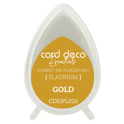 CDEIPL026 - Card Deco Essentials Fast-Drying Pigment Ink Pearlescent Gold