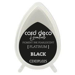 CDEIPL025 - Card Deco Essentials Fast-Drying Pigment Ink Pearlescent Black