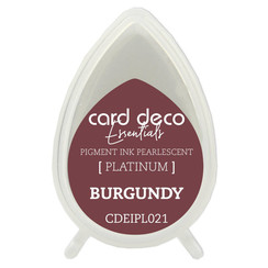 CDEIPL021 - Card Deco Essentials Fast-Drying Pigment Ink Pearlescent Burgundy