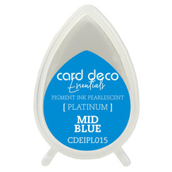 CDEIPL015 - Card Deco Essentials Fast-Drying Pigment Ink Pearlescent Mid Blue