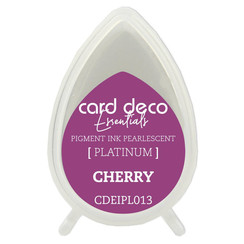 CDEIPL013 - Card Deco Essentials Fast-Drying Pigment Ink Pearlescent Cherry