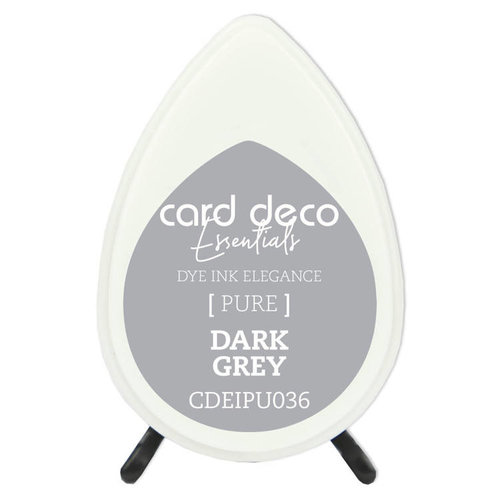 Card Deco CDEIPU036 - Card Deco Essentials Fade-Resistant Dye Ink Dark Grey