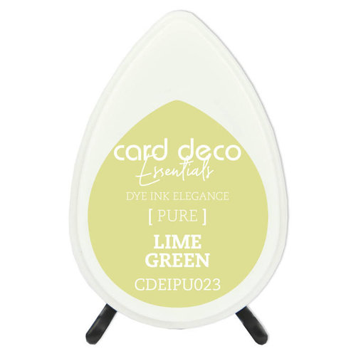 Card Deco CDEIPU023 - Card Deco Essentials Fade-Resistant Dye Ink Lime Green