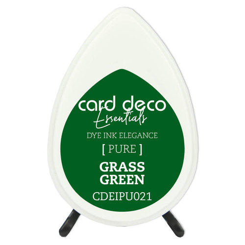 Card Deco CDEIPU021 - Card Deco Essentials Fade-Resistant Dye Ink Grass Green