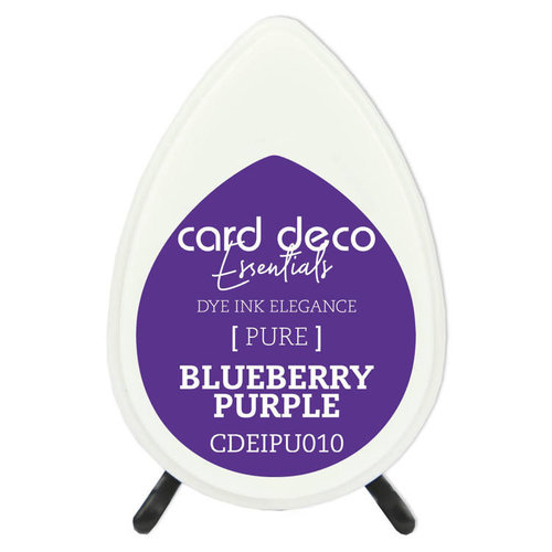 Card Deco CDEIPU010 - Card Deco Essentials Fade-Resistant Dye Ink Blueberry Purple