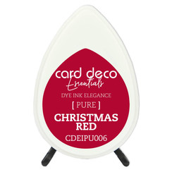 CDEIPU006 - Card Deco Essentials Fade-Resistant Dye Ink Christmas Red